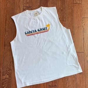 Vintage Old Navy Santa Cruz Sleeve Tee
